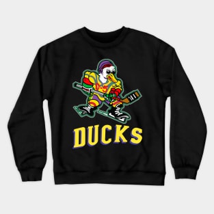 Classic Mighty Ducks Logo Crewneck Sweatshirt